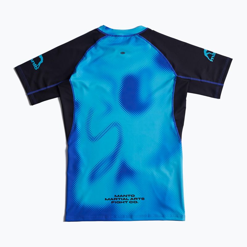 Рашгард MANTO Atomic Rashguard blue 2