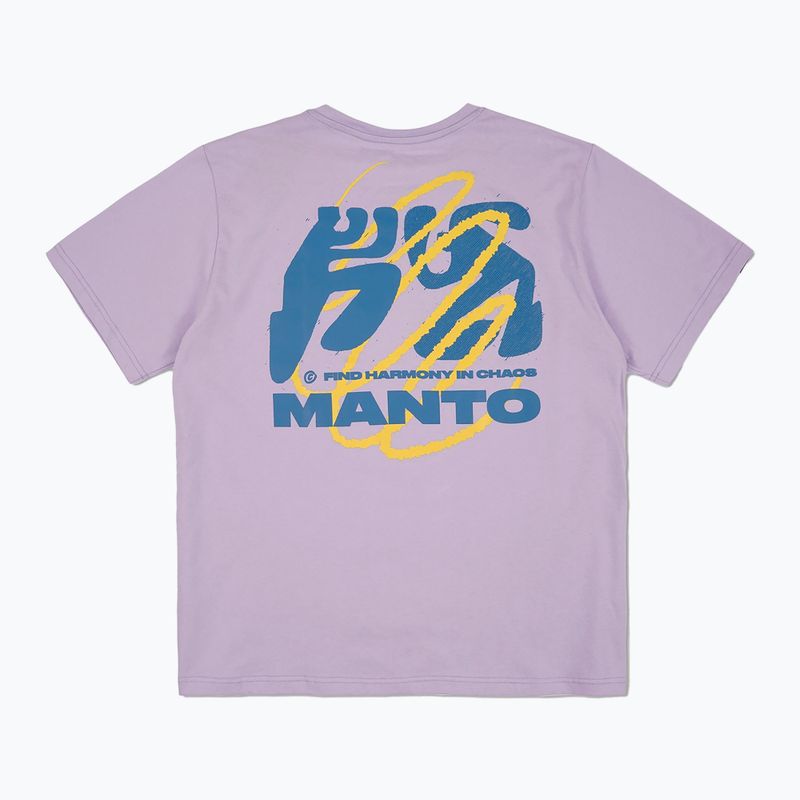 MANTO дамска тениска Harmony Oversize lilac 2