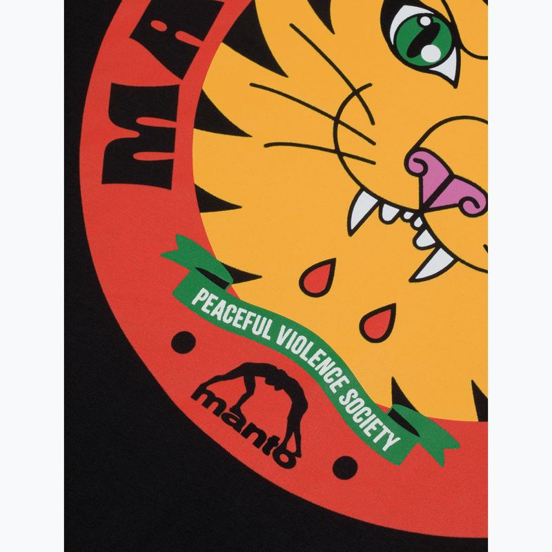 Мъжка тениска MANTO Worldwild черен 4