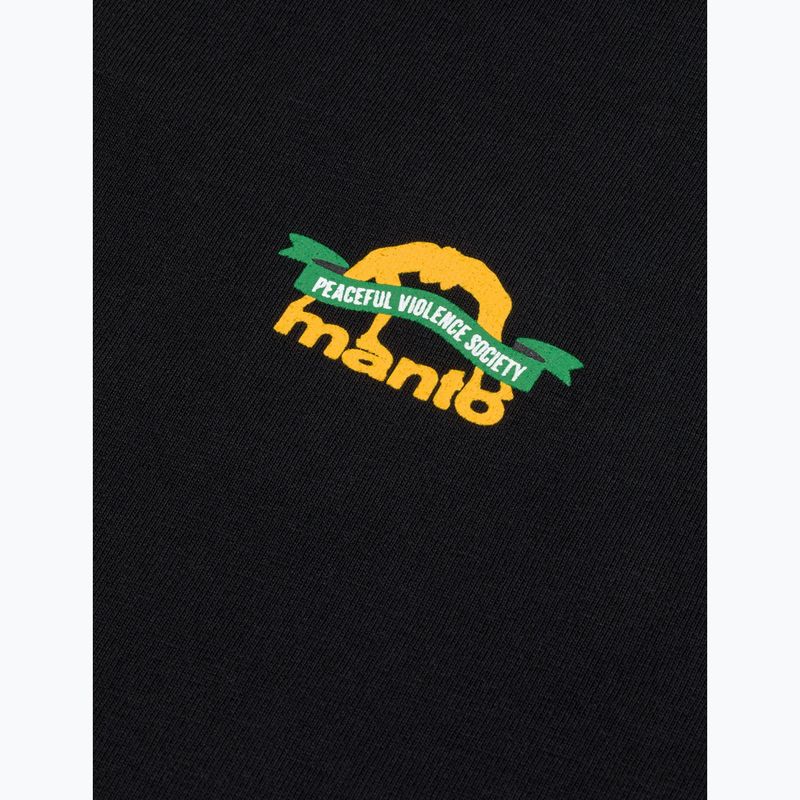 Мъжка тениска MANTO Ribbon black 3