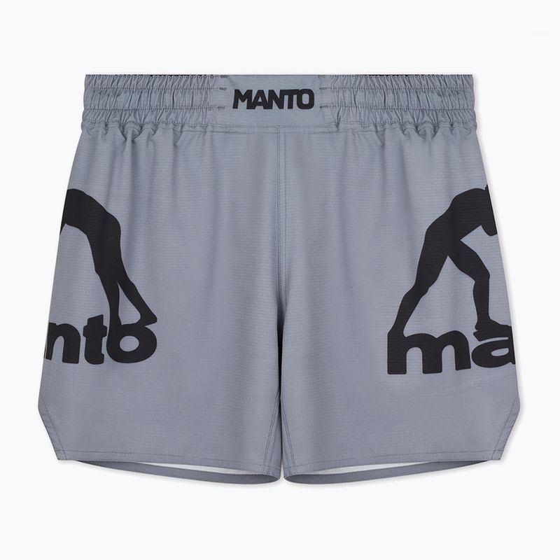 Мъжки шорти за тренировка MANTO Dual gray
