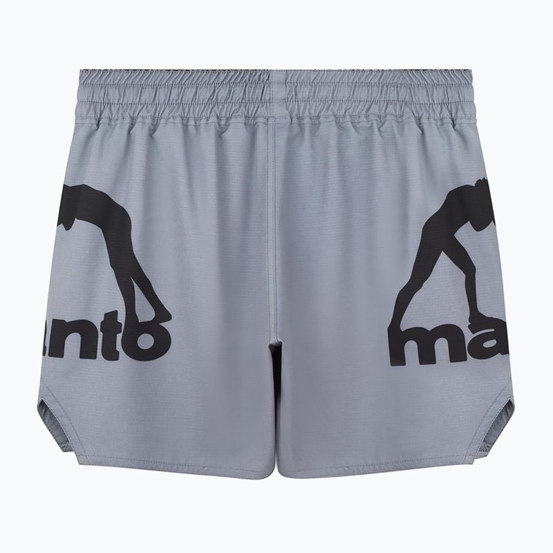 Мъжки шорти за тренировка MANTO Dual gray 2