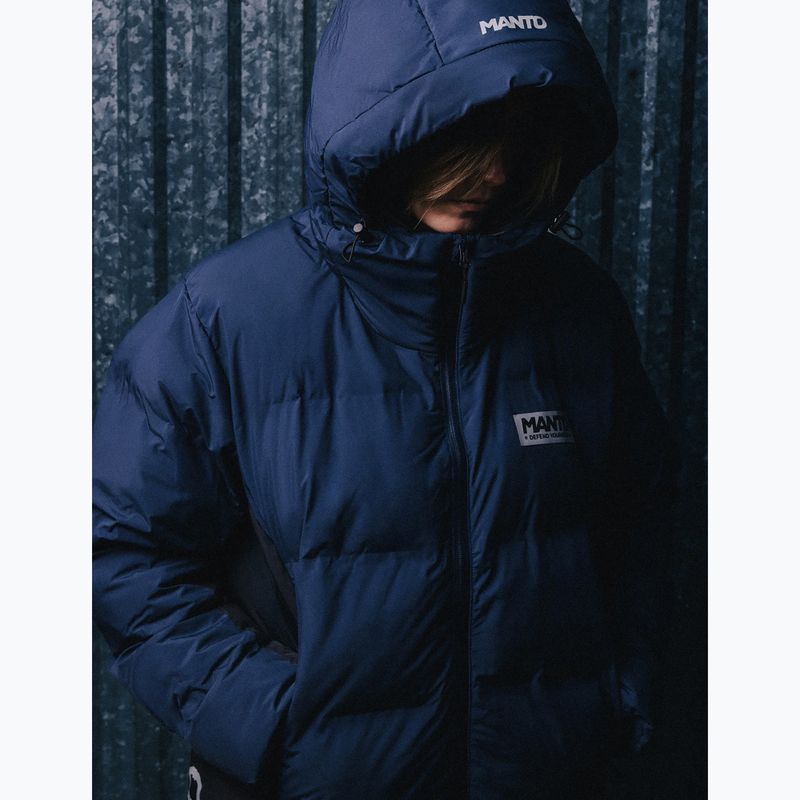 Мъжко зимно яке MANTO Defend тъмносин 7