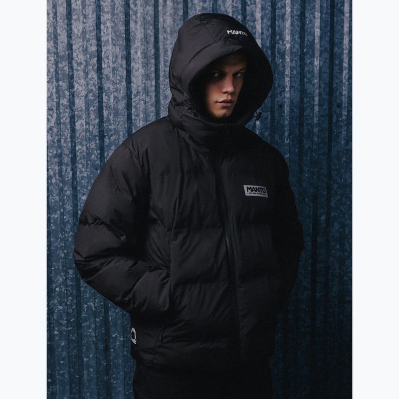 Мъжко зимно яке MANTO Defend черен 7