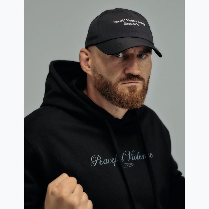 Мъжки суитшърт MANTO Peaceful Violence Hoody black 3