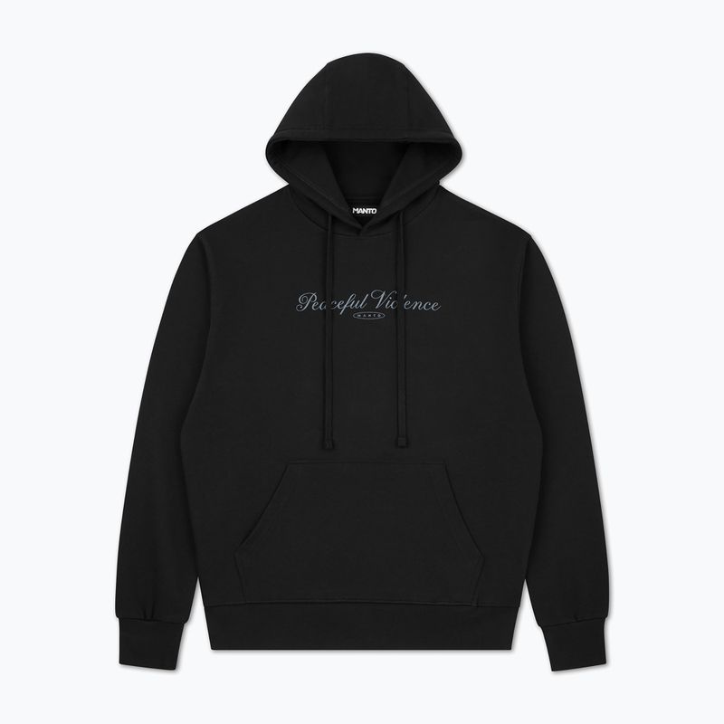 Мъжки суитшърт MANTO Peaceful Violence Hoody black 4