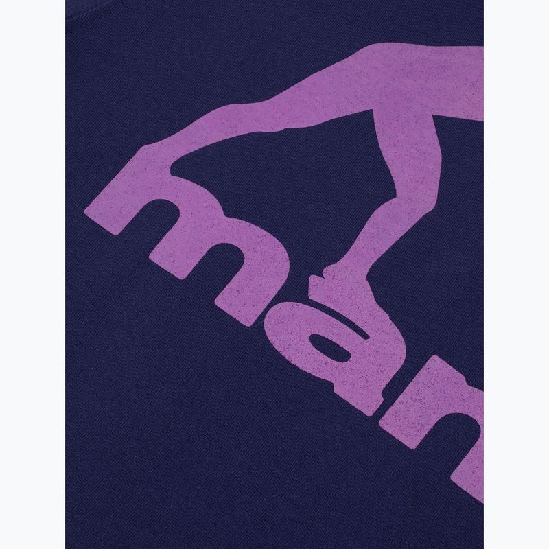 Мъжки суитшърт MANTO Peaceful Violence Hoody navy blue 8