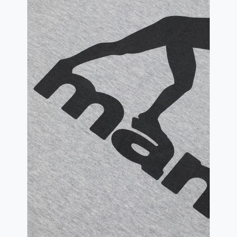 Мъжки суичър MANTO Peaceful Violence Hoody сив 7