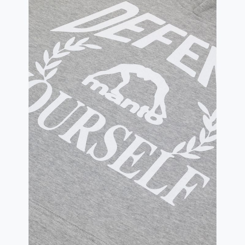 Мъжки суичър MANTO Defend Hoody сив 4