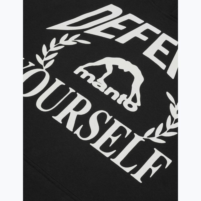 Мъжки суичър MANTO Defend Hoody черен 3