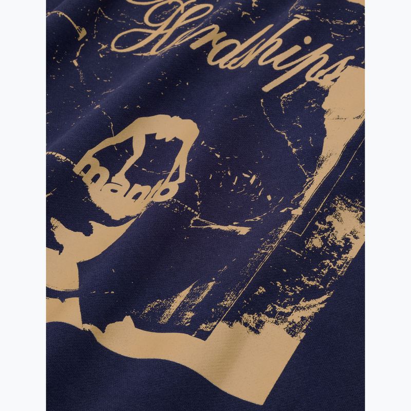 Мъжки суитшърт MANTO Resolve Hoody navy blue 4