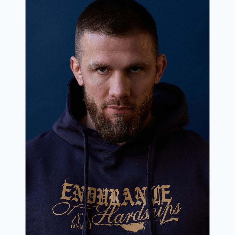 Мъжки суитшърт MANTO Resolve Hoody navy blue 5