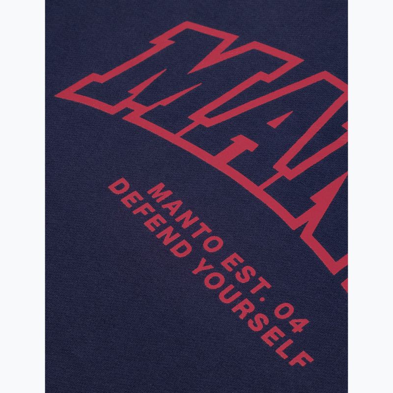 Мъжки суичър MANTO Varsity 26 Hoody тъмносин 3