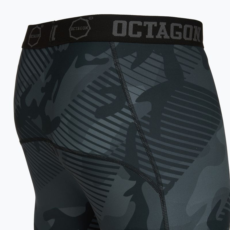 Мъжки тренировъчни шорти Octagon Legion Black Line black 4
