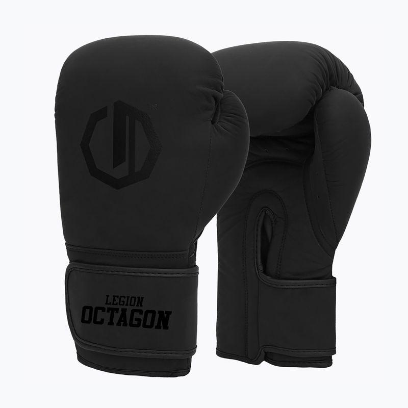Боксови ръкавици Octagon Legion Authority black 2