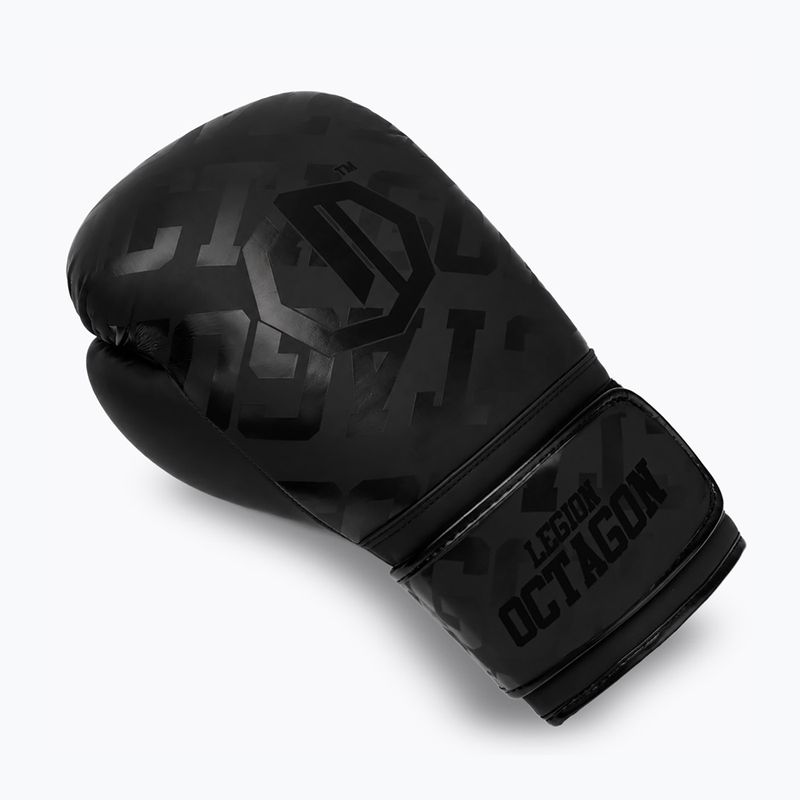 Боксови ръкавици Octagon Legion Eclipse black 3
