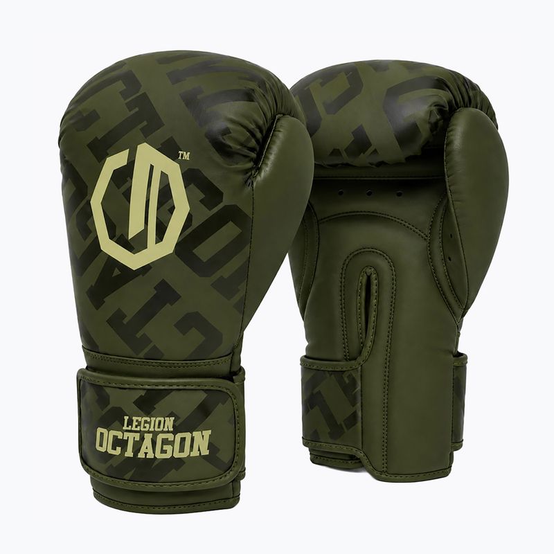 Боксови ръкавици Octagon Legion Eclipse khaki 2