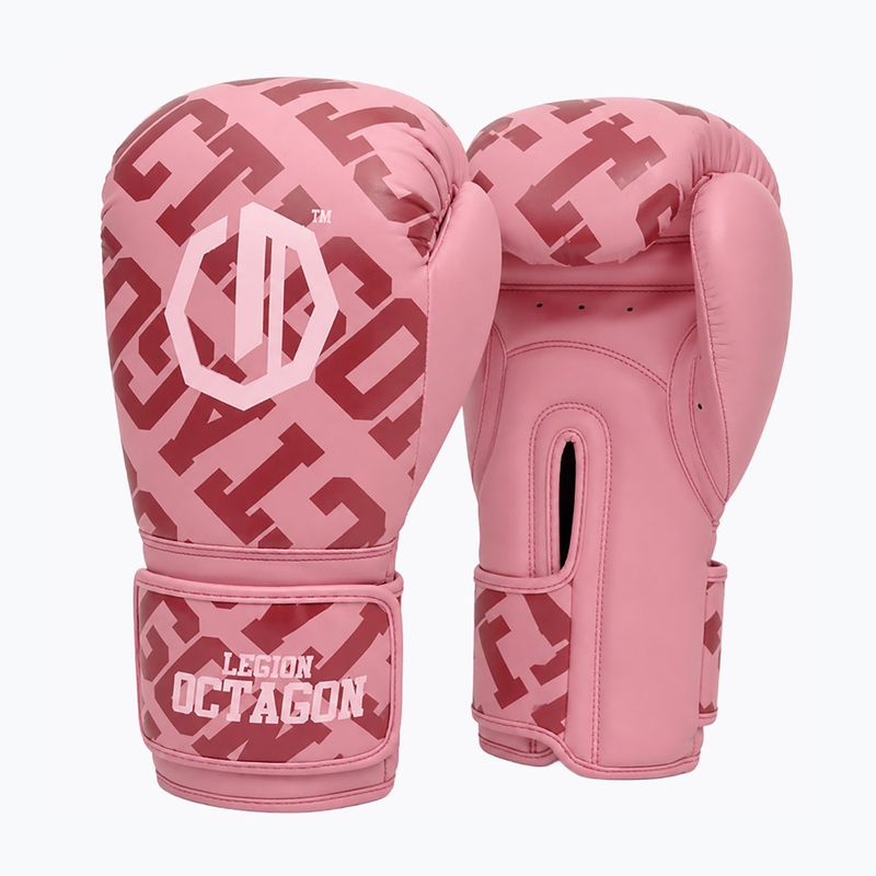 Боксови ръкавици Octagon Legion Eclipse pink 2