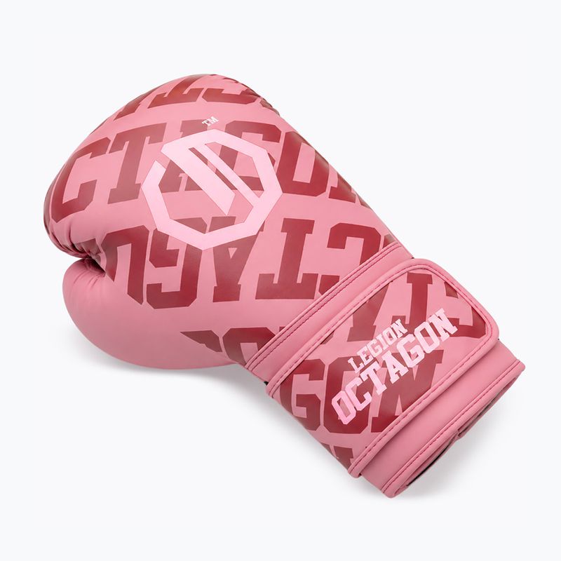 Боксови ръкавици Octagon Legion Eclipse pink 3