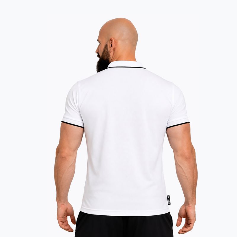 Мъжка поло тениска Octagon LegionTipped HFT Polo white 2