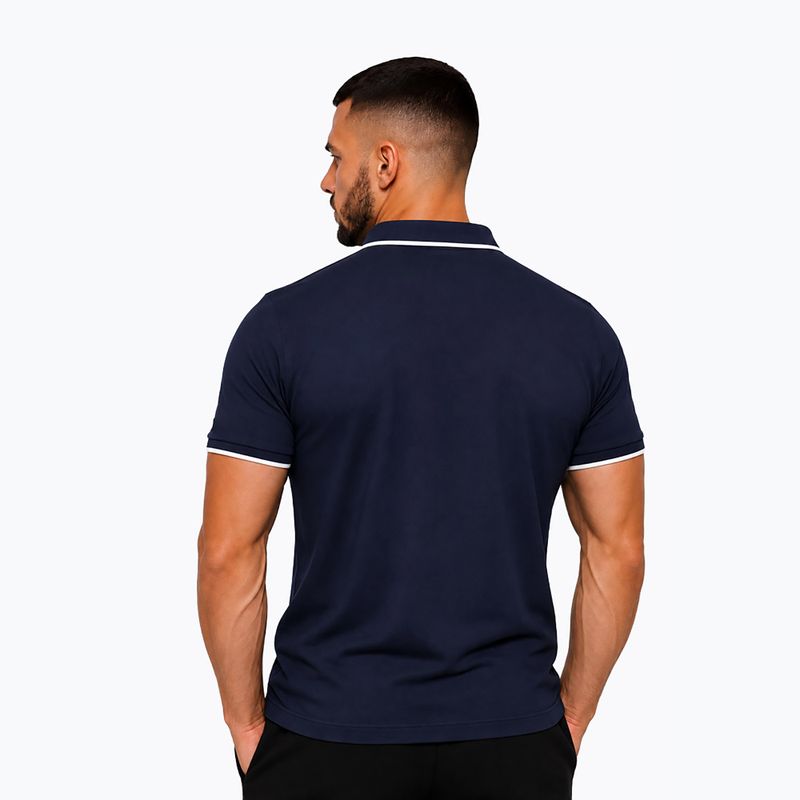 Мъжка поло тениска Octagon LegionTipped HFT Polo dark navy 2