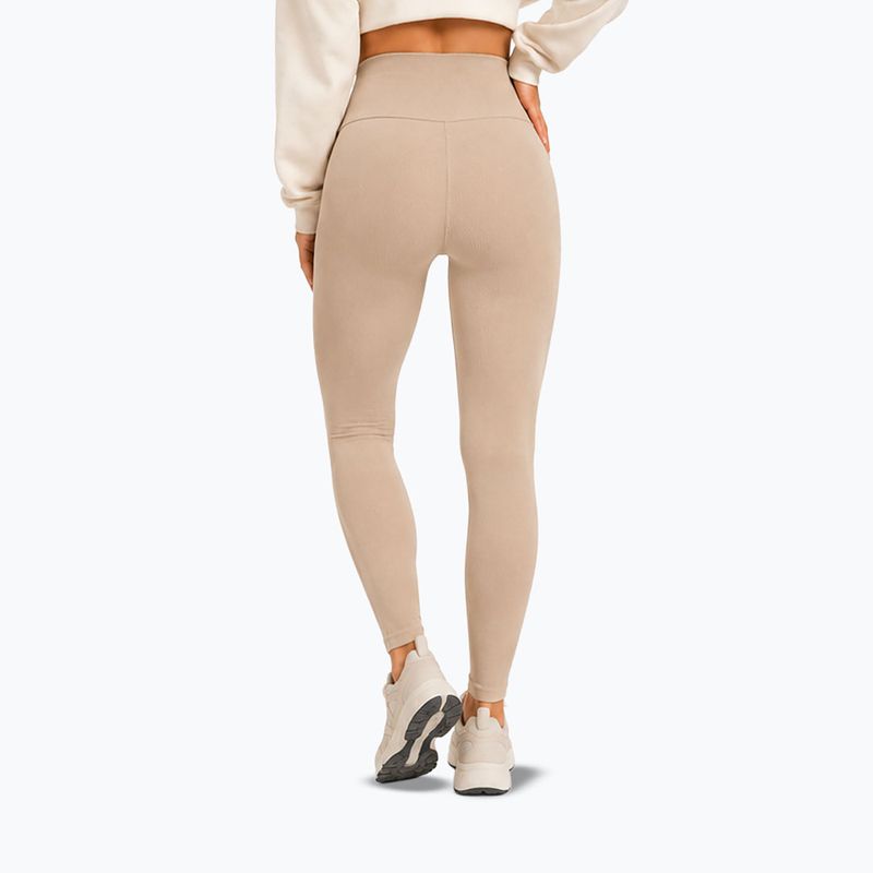 Дамски тренировъчен клин Octagon Legion Ribber beige 3
