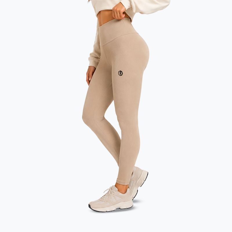 Дамски тренировъчен клин Octagon Legion Ribber beige 4