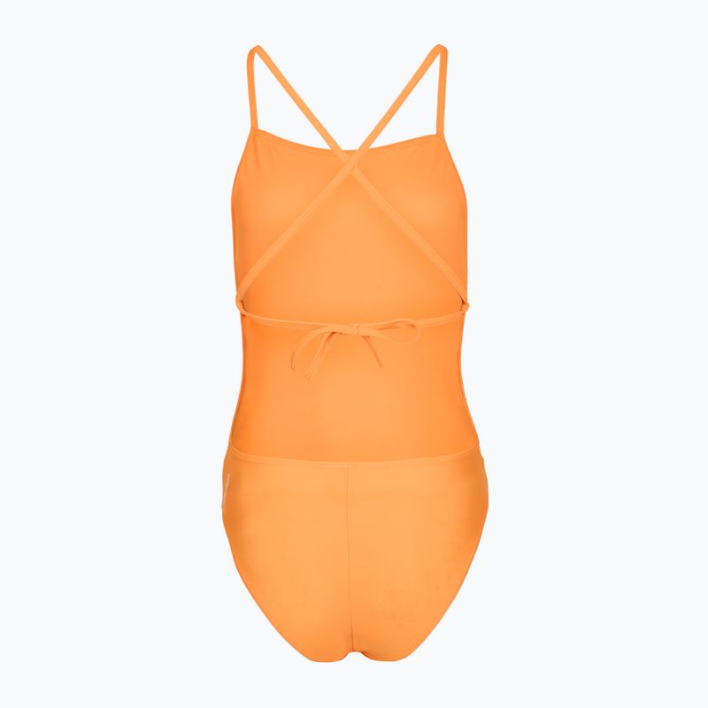 Дамски цял костюм за плуване Clap Dwuwarstwowy Wiązany summer orange 2