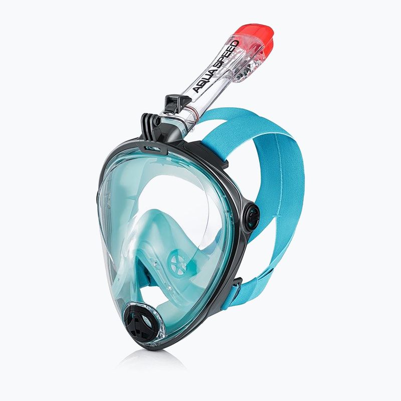 Целолицева маска за гмуркане AQUA-SPEED Spectra 2.0 тюркоаз 247 5