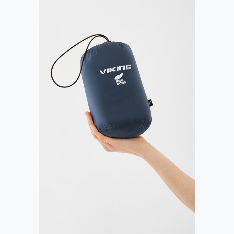 Дамско пухено яке Viking Rovi navy 10