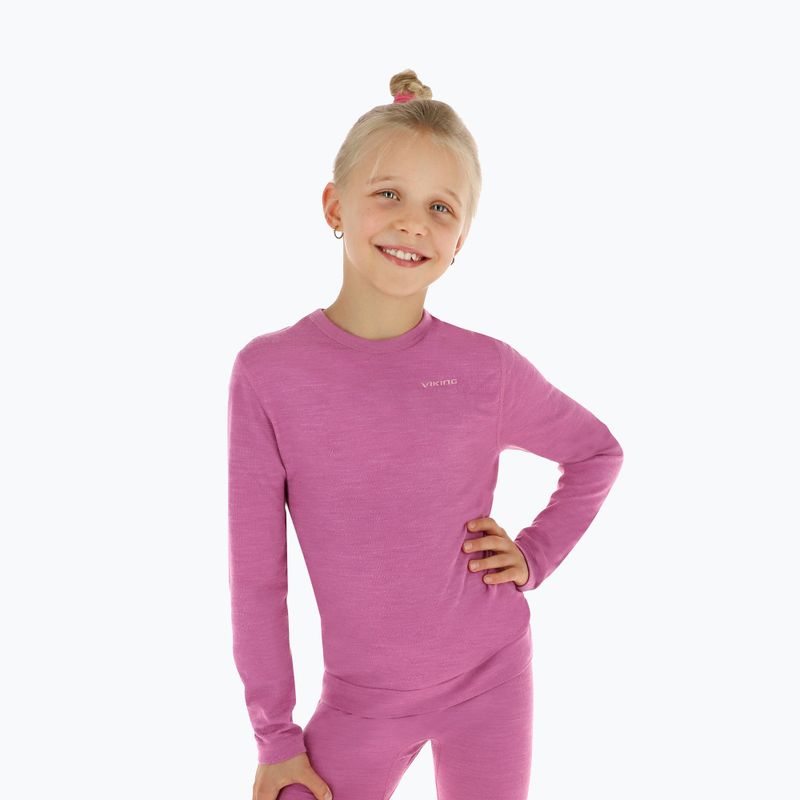 Детски комплект термоактивно бельо Viking Flam pink 3