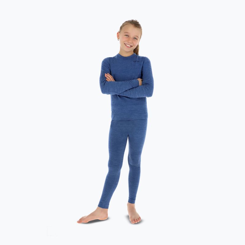 Детски комплект термоактивно бельо Viking Flam light blue 4