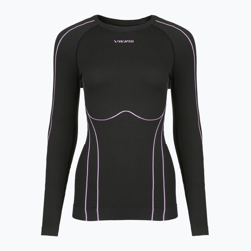 Дамска термоактивна блуза Viking Etna 2.0 black/purple