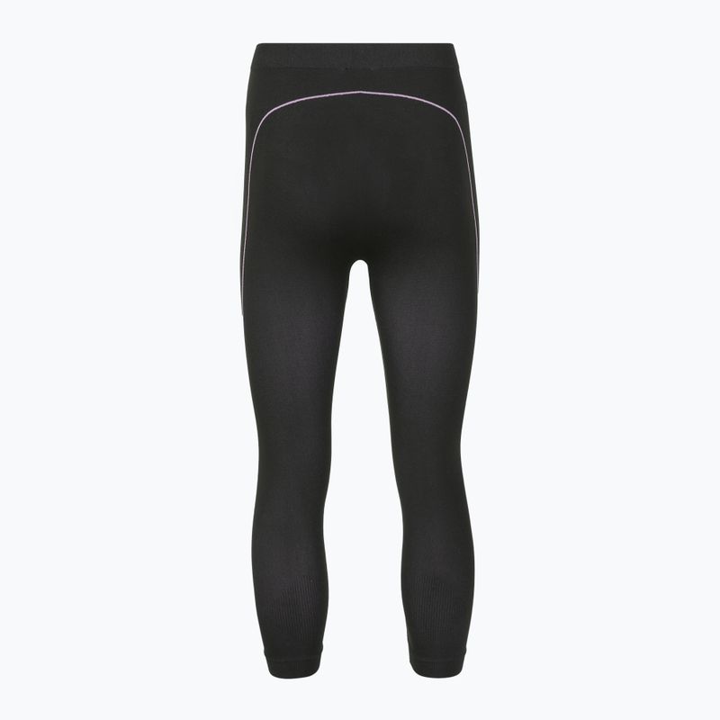 Дамски термоактивни панталони Viking Etna 2.0 3/4 black/purple 8