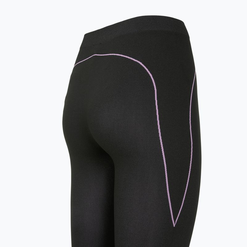 Дамски термоактивни панталони Viking Etna 2.0 3/4 black/purple 10