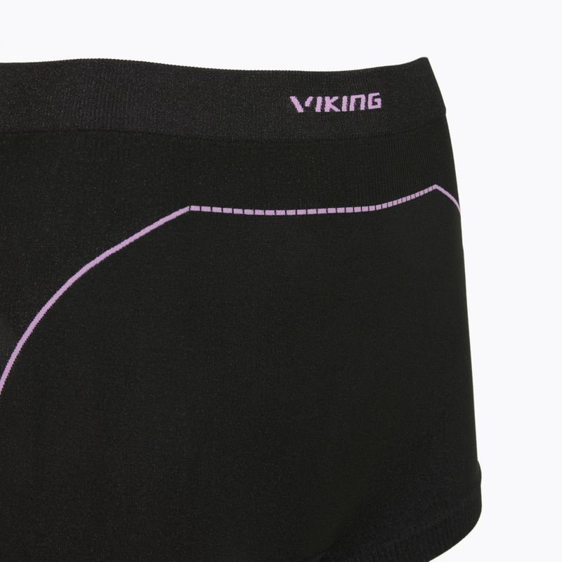 Дамски термоактивни боксерки Viking Etna 2.0 black/purple 3