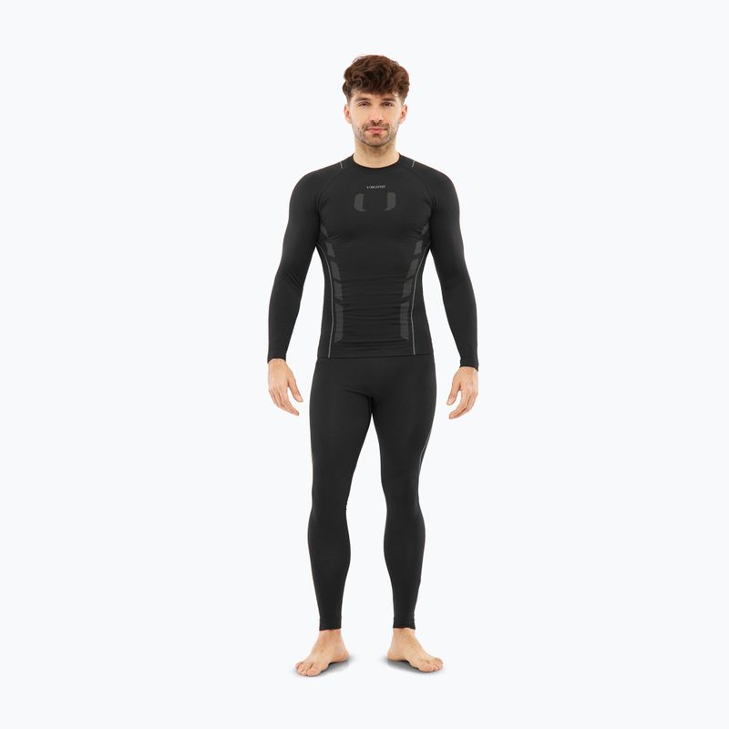 Мъжки термоактивни панталони Viking Eiger 2.0 black/grey 2