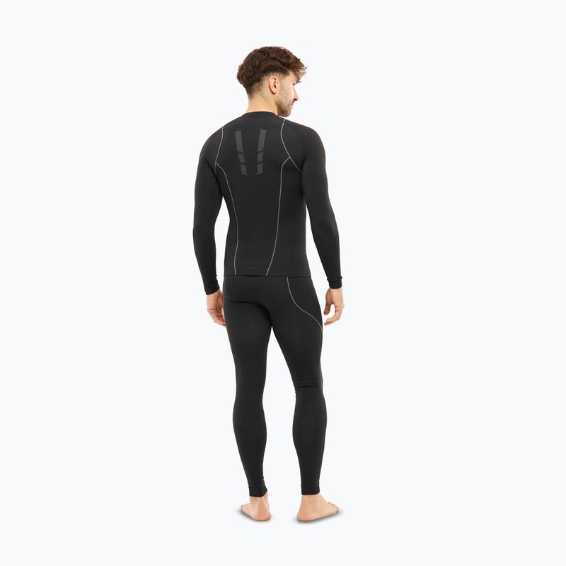 Мъжки термоактивни панталони Viking Eiger 2.0 black/grey 3