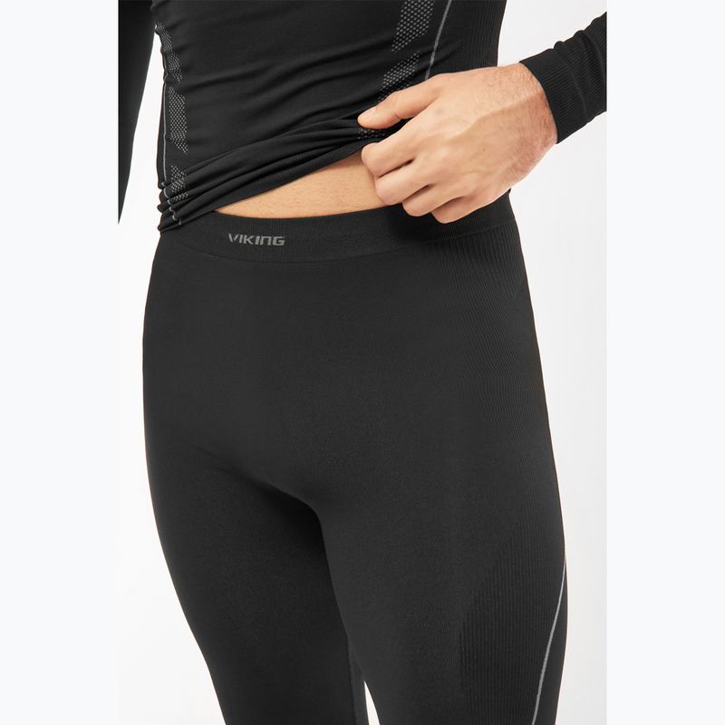 Мъжки термоактивни панталони Viking Eiger 2.0 black/grey 4