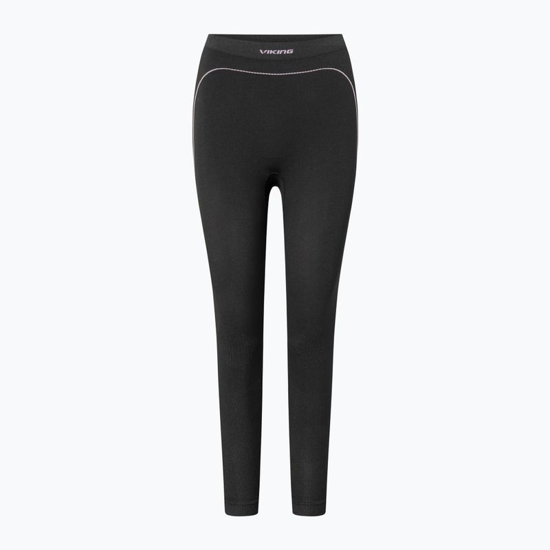 Дамски комплект термоактивно бельо Viking Eiger 2.0 black/purple 3