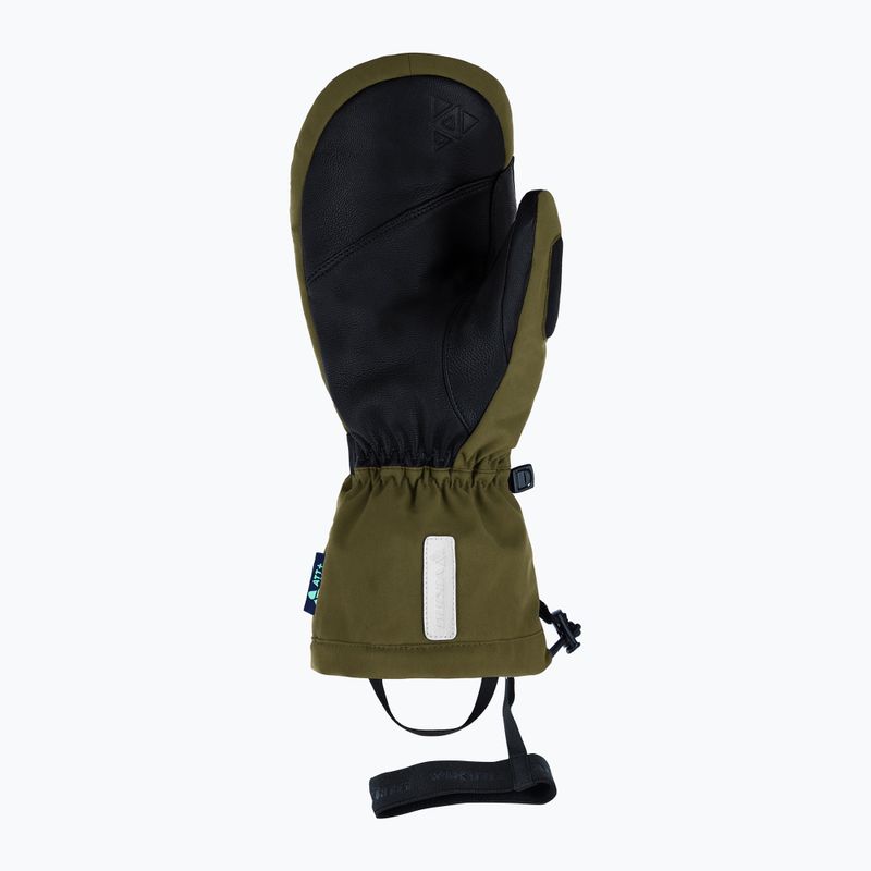 Скиорски ръкавици Viking Norvik Pro Mitten Freeride olive/white 3