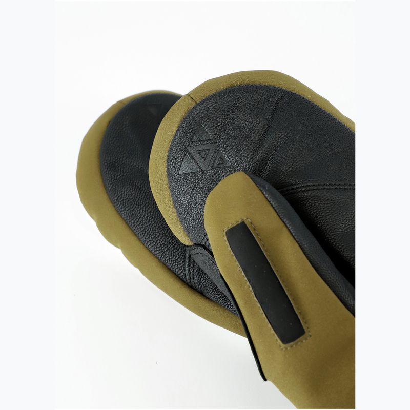 Скиорски ръкавици Viking Norvik Pro Mitten Freeride olive/white 5