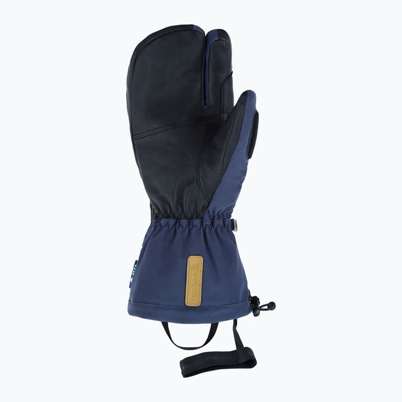 Мъжки скиорски ръкавици Viking Norvik Pro Lobster Freeride navy/beige 3