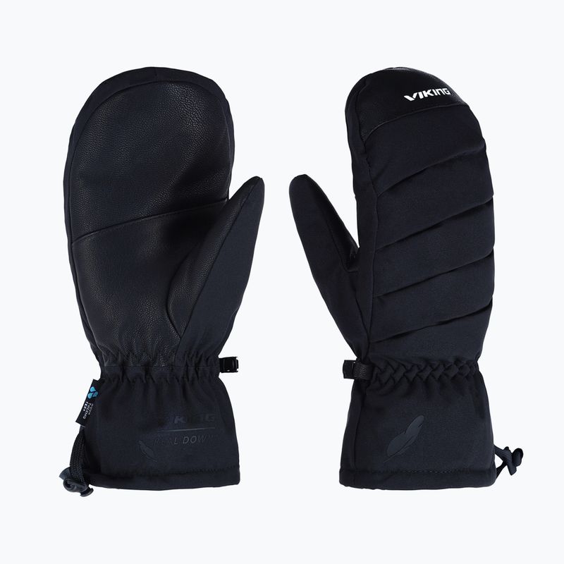 Дамски скиорски ръкавици Viking Ogama Ski black