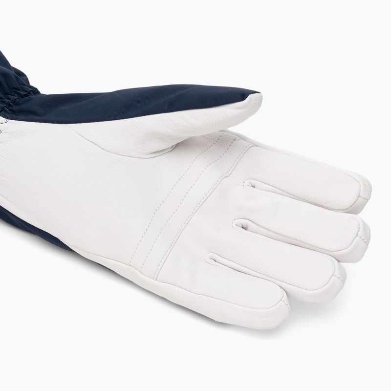 Мъжки скиорски ръкавици Viking Sven Ski navy/white leather 4
