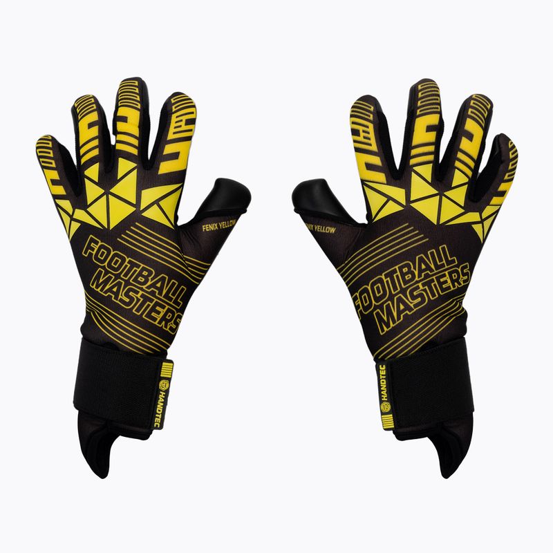 Football Masters Fenix yellow 1180-1 детски вратарски ръкавици