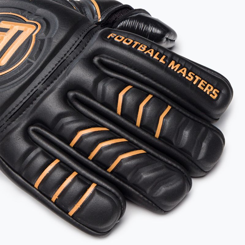 Football Masters Full Contact NC v4.0 детски вратарски ръкавици черни 1240 3