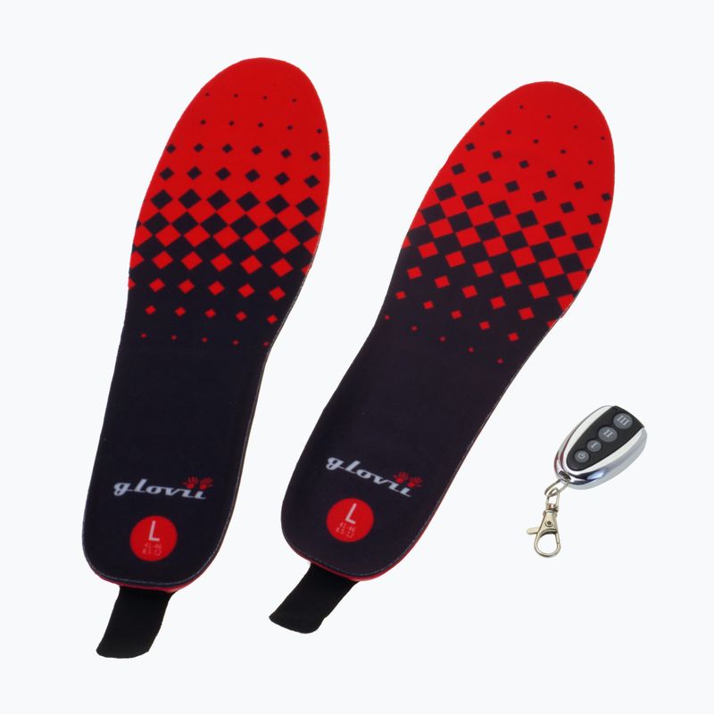 Glovia GW2 отопляеми вложки за ски обувки с дистанционно управление черни 4