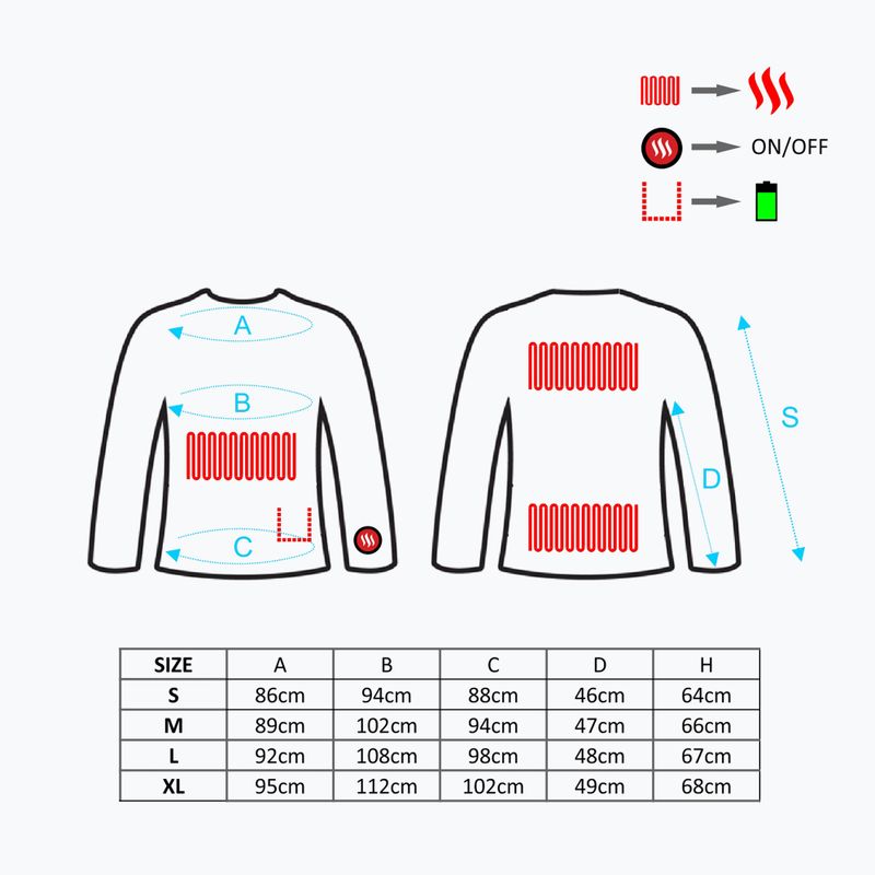 Glovii GJ1 отопляем суитчър черен 10