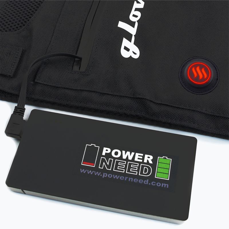 Glovii GV1 отопляема жилетка черна 7